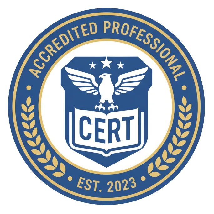 Certification badge