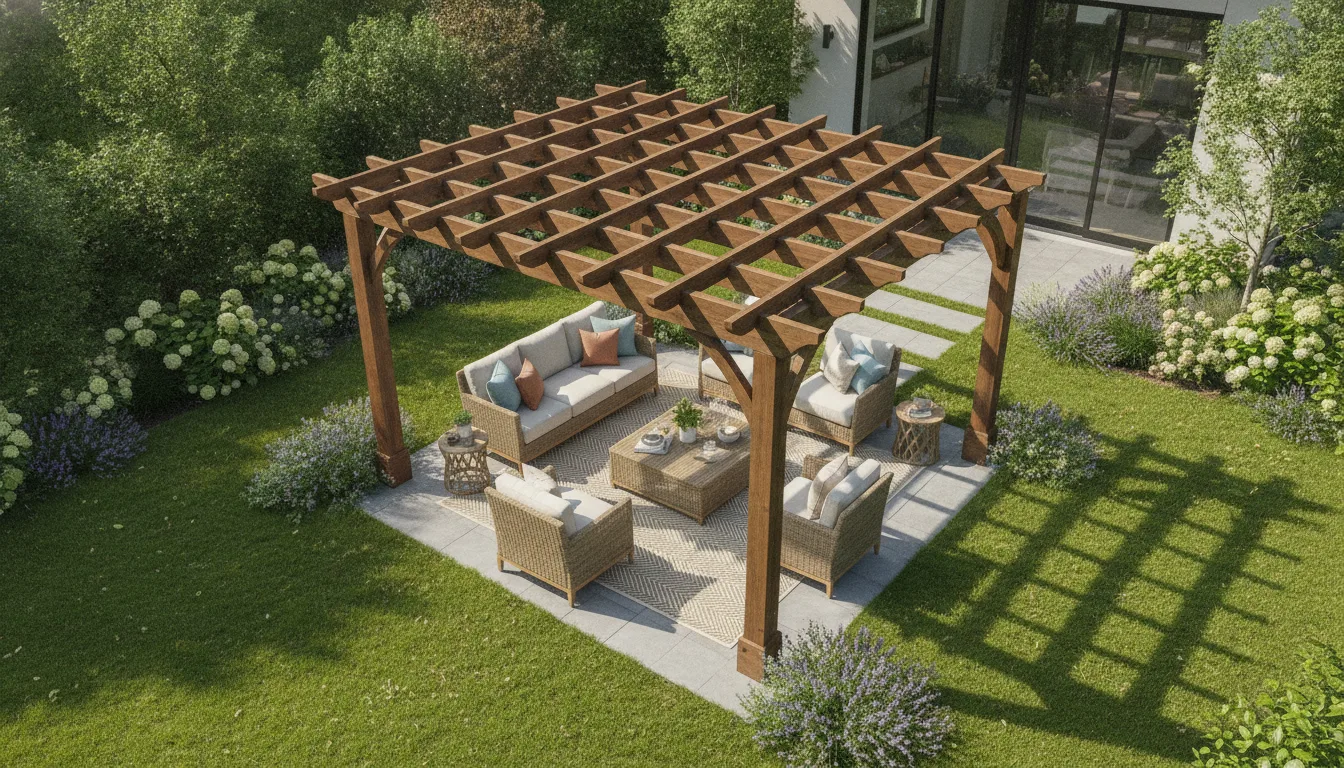 Completed project aerial view