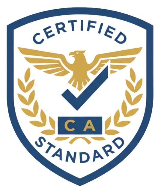 Certification badge