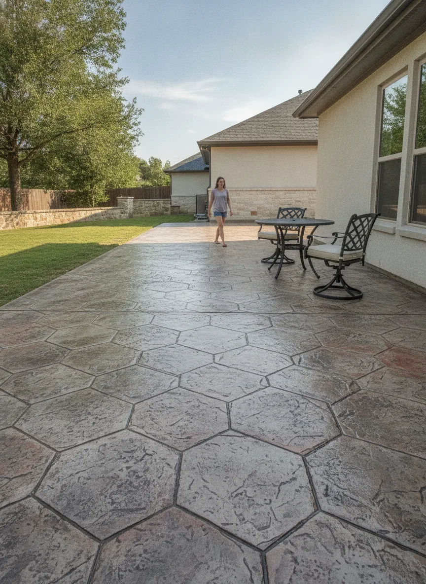 Outdoor living space