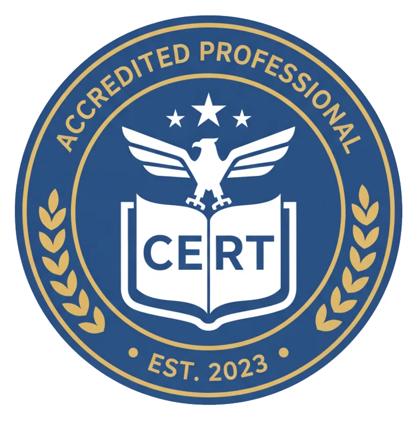 Certification badge