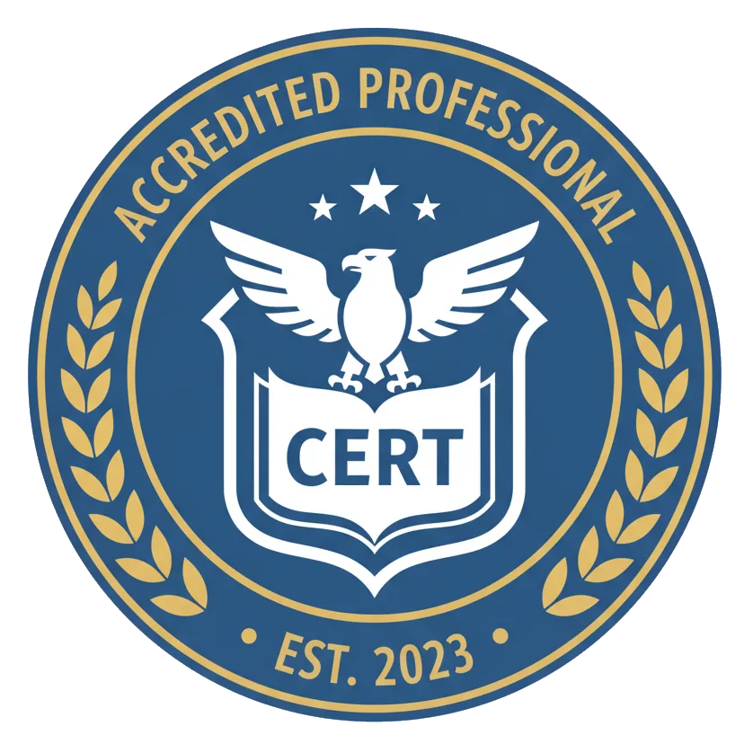 Certification badge