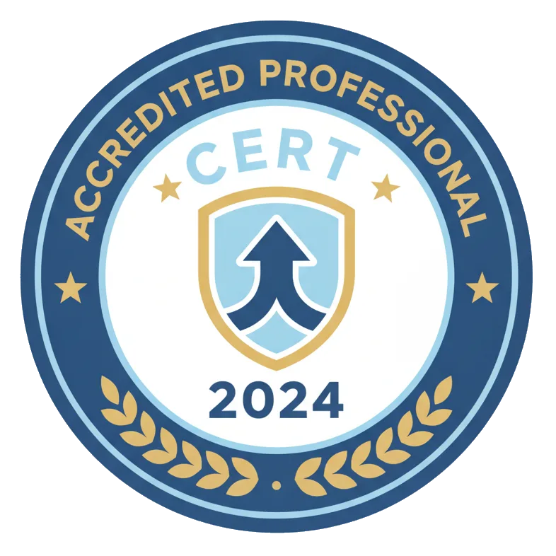 Certification badge