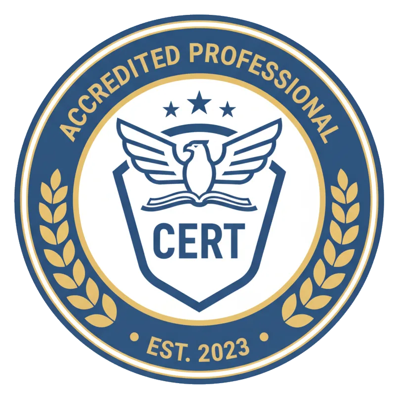 Certification badge