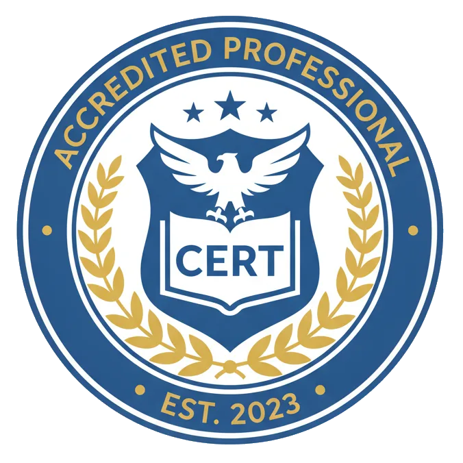 Certification badge