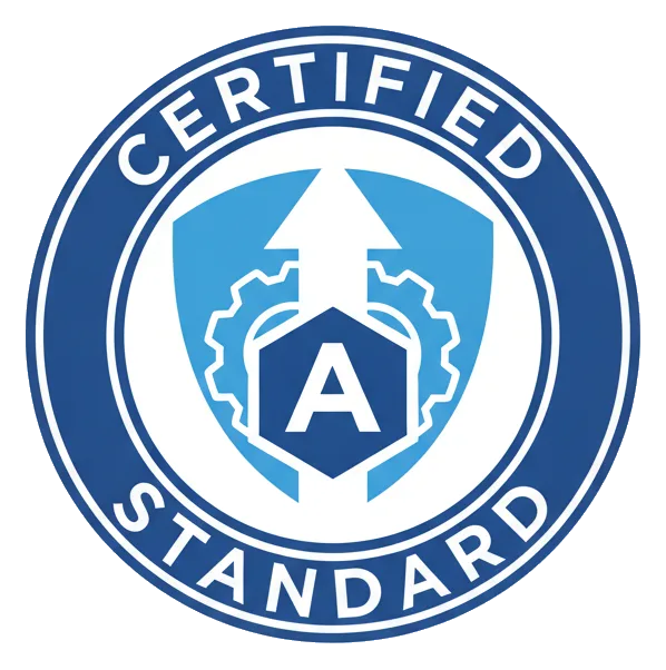 Certification badge