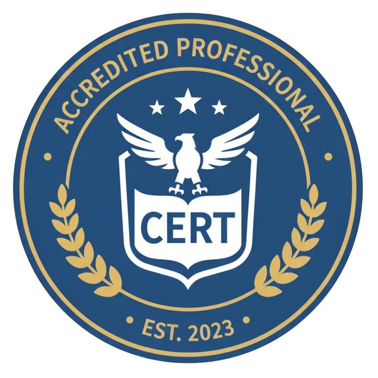 Certification badge