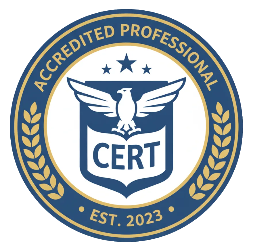 Certification badge