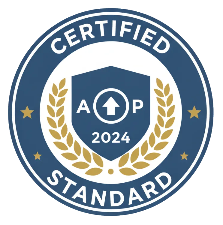 Certification badge