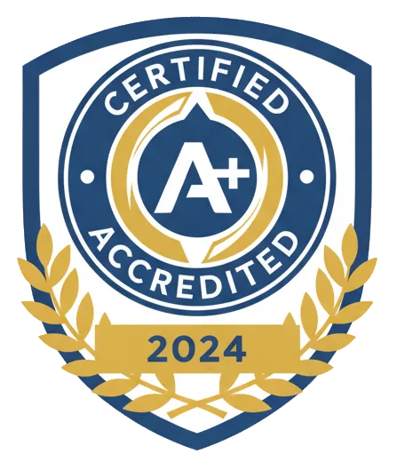 Certification badge