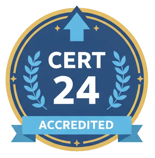 Certification badge