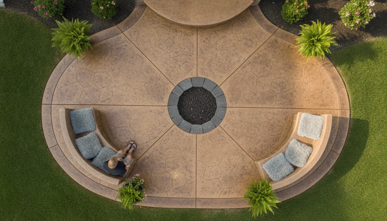 Completed project aerial view