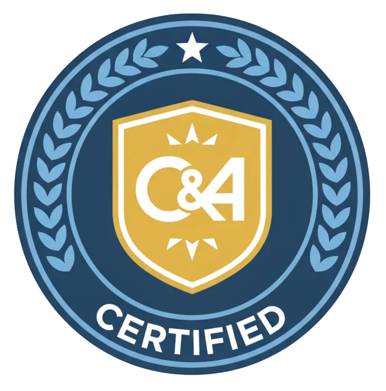 Certification badge
