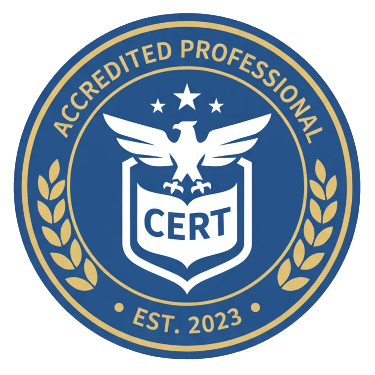 Certification badge