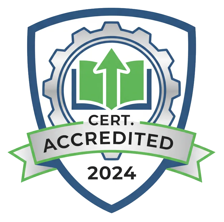 Certification badge