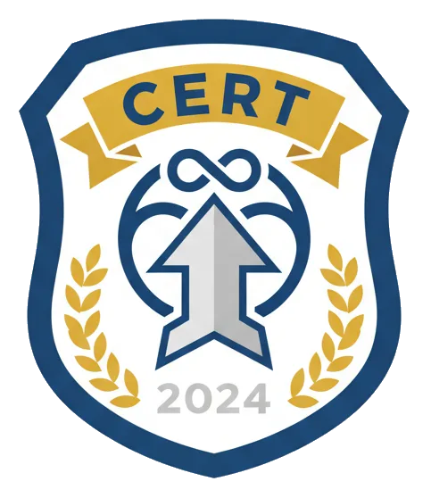 Certification badge