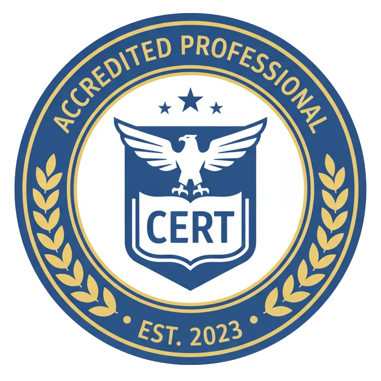Certification badge