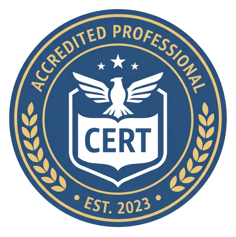 Certification badge