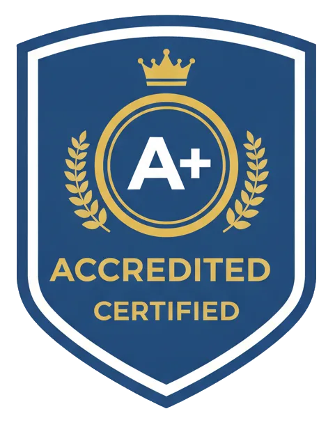 Certification badge