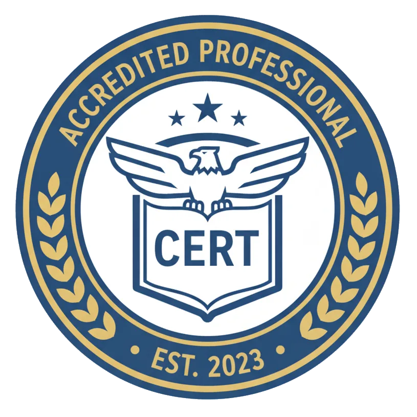 Certification badge