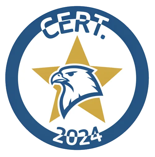 Certification badge