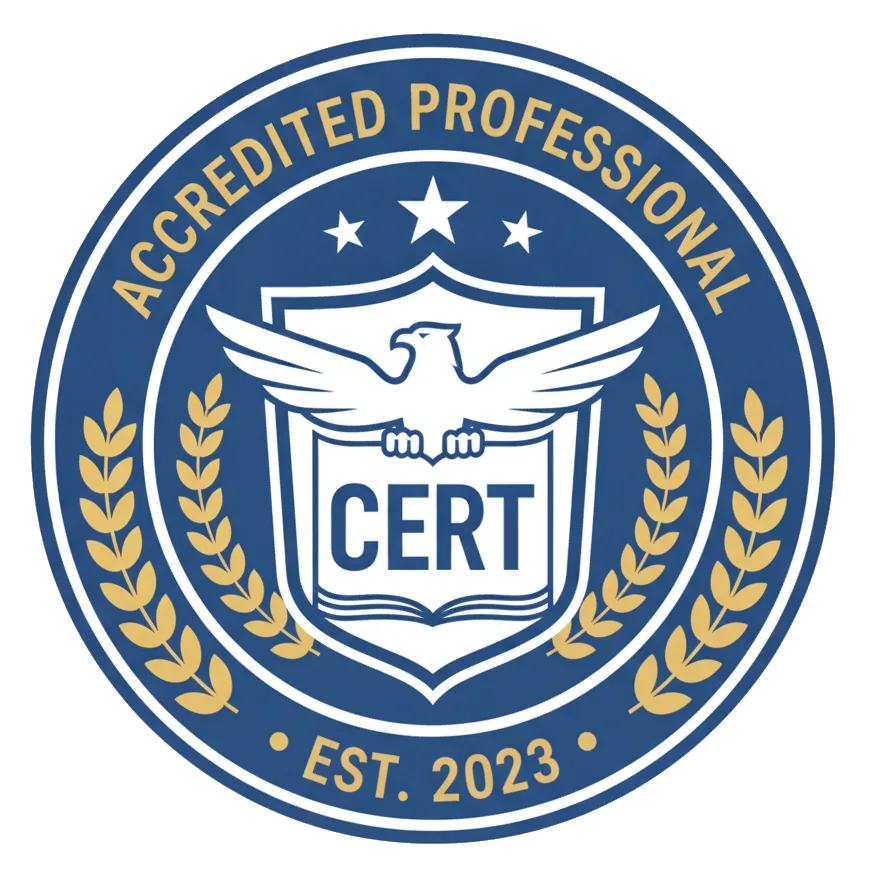 Certification badge