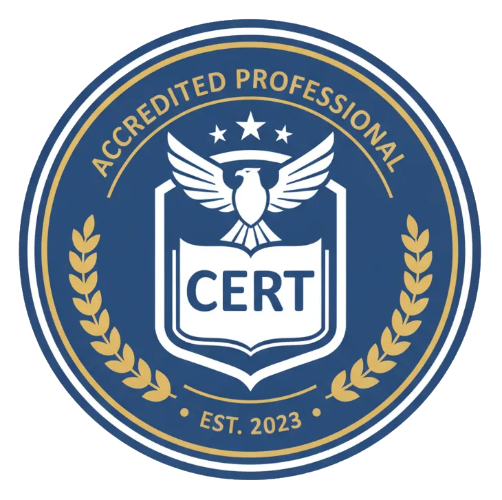 Certification badge