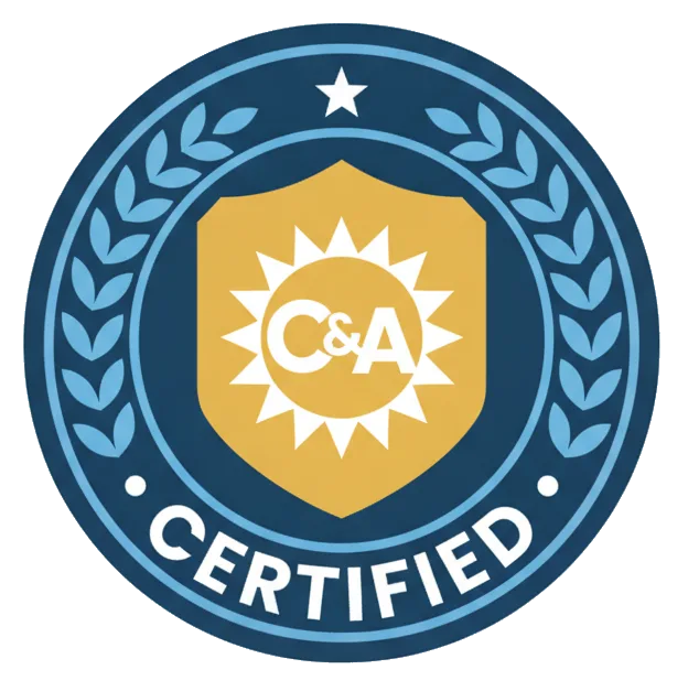 Certification badge