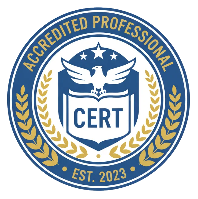 Certification badge