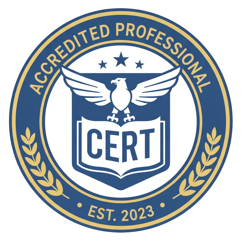 Certification badge