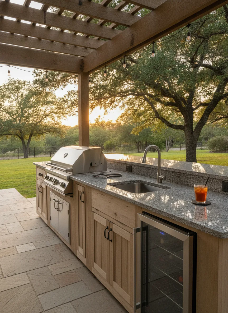 Outdoor living space