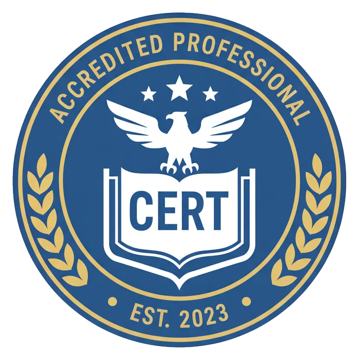 Certification badge