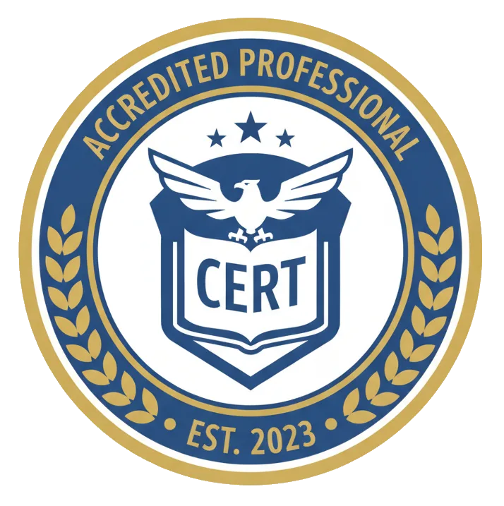 Certification badge