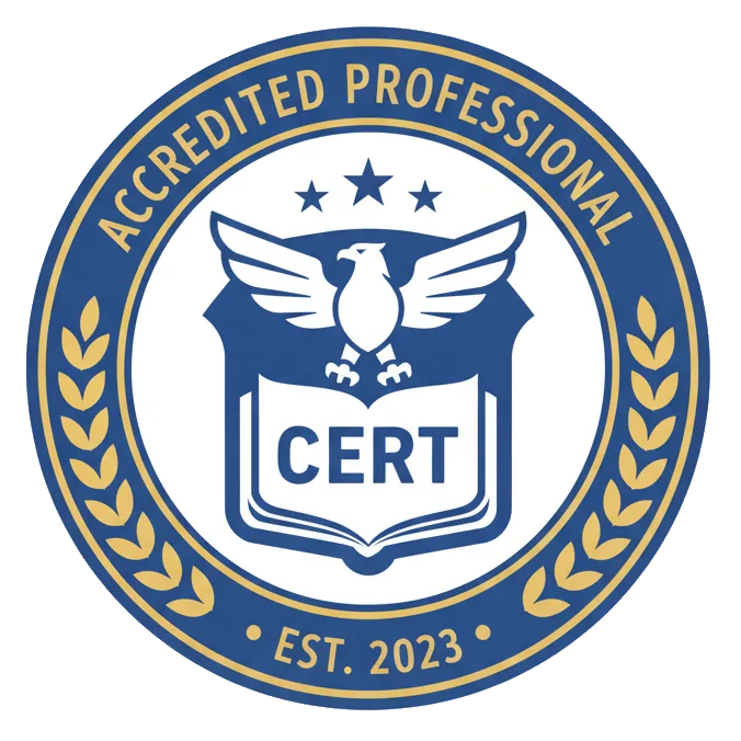 Certification badge